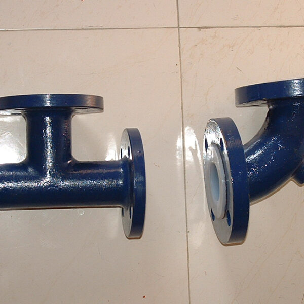 MS Teflon Lined Pipe Fittings