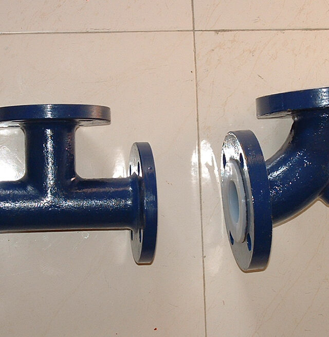 MS Teflon Lined Pipe Fittings